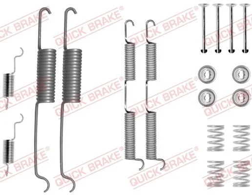 Sada príslušenstva, brzdové čeľuste QUICK BRAKE 105-0727