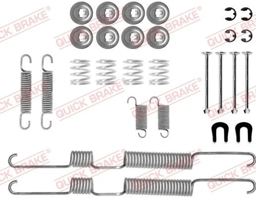 Accessory Kit, brake shoes QUICK BRAKE 105-0730