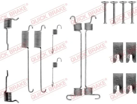 Sada príslušenstva, brzdové čeľuste QUICK BRAKE 105-0731