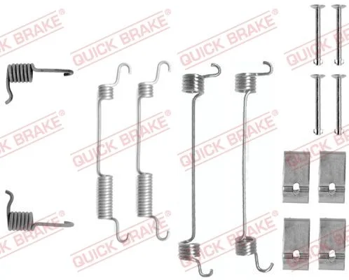 Accessory Kit, brake shoes QUICK BRAKE 105-0735