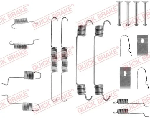 Accessory Kit, brake shoes QUICK BRAKE 105-0742