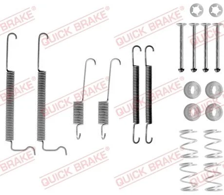 Sada príslušenstva, brzdové čeľuste QUICK BRAKE 105-0744
