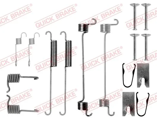 Sada príslušenstva, brzdové čeľuste QUICK BRAKE 105-0749