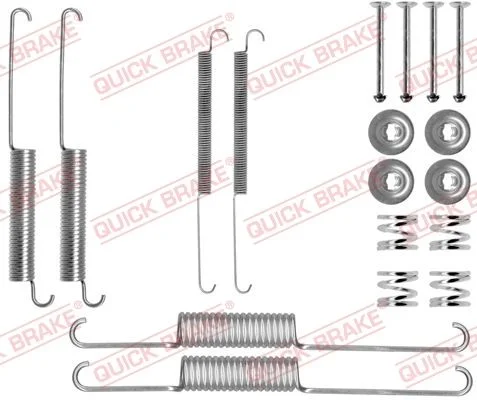 Priedų komplektas, stabdžių trinkelės QUICK BRAKE 105-0758