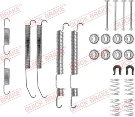 Sada príslušenstva, brzdové čeľuste QUICK BRAKE 105-0759