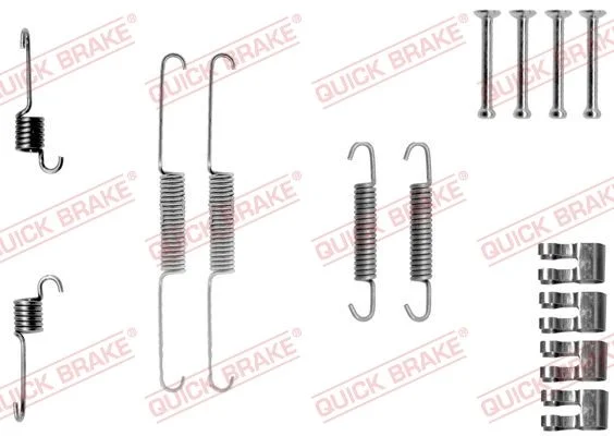 Sada príslušenstva, brzdové čeľuste QUICK BRAKE 105-0763