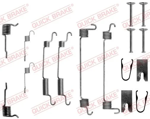Sada príslušenstva, brzdové čeľuste QUICK BRAKE 105-0764