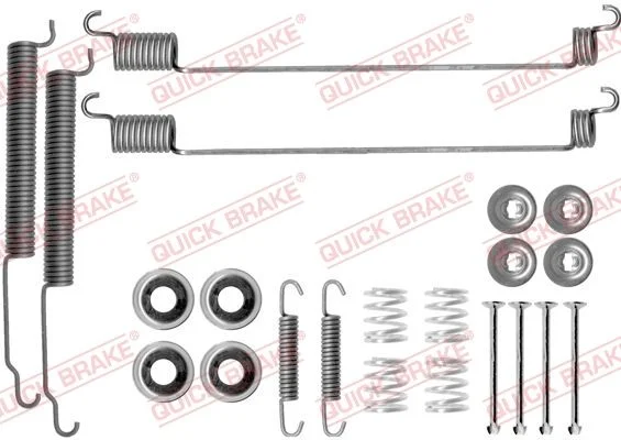 Accessory Kit, brake shoes QUICK BRAKE 105-0768