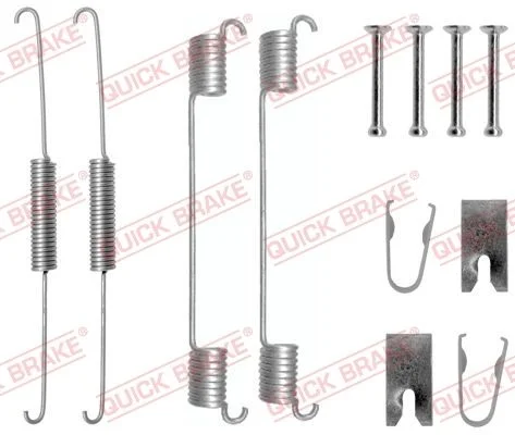 Accessory Kit, brake shoes QUICK BRAKE 105-0781