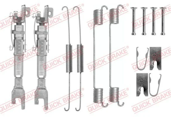 Accessory Kit, brake shoes QUICK BRAKE 105-0781S