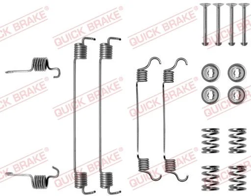 Accessory Kit, brake shoes QUICK BRAKE 105-0784