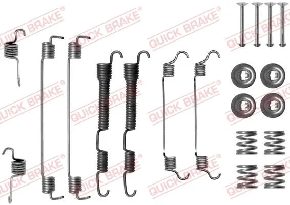 Accessory Kit, brake shoes QUICK BRAKE 105-0786