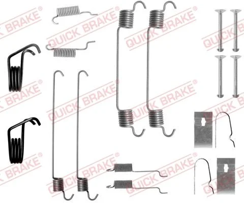 Sada príslušenstva, brzdové čeľuste QUICK BRAKE 105-0799