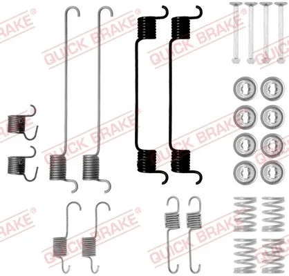 Sada príslušenstva, brzdové čeľuste QUICK BRAKE 105-0802