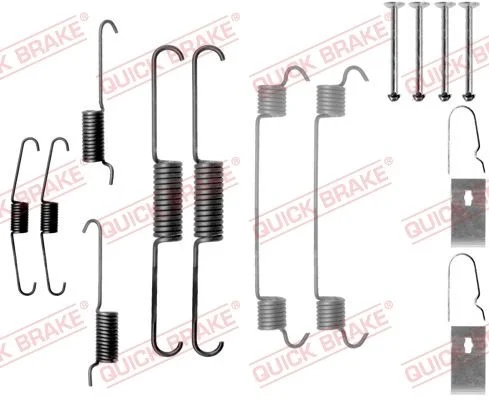 Sada príslušenstva, brzdové čeľuste QUICK BRAKE 105-0803