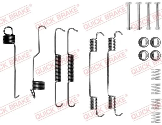 Sada príslušenstva, brzdové čeľuste QUICK BRAKE 105-0804