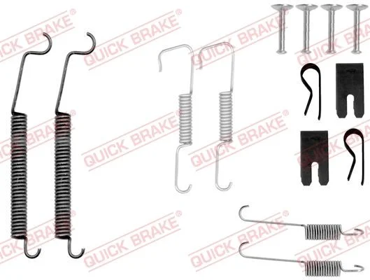 Priedų komplektas, stabdžių trinkelės QUICK BRAKE 105-0805