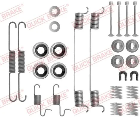 Sada príslušenstva, brzdové čeľuste QUICK BRAKE 105-0818