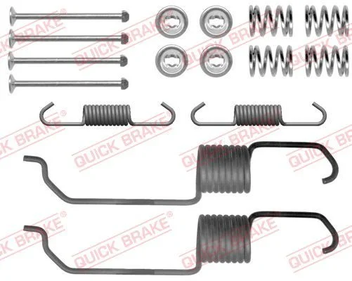 Sada príslušenstva, brzdové čeľuste QUICK BRAKE 105-0825