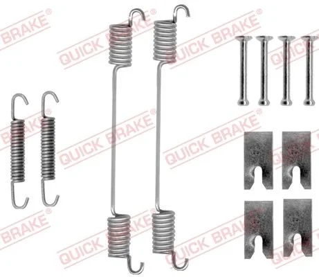 Sada príslušenstva, brzdové čeľuste QUICK BRAKE 105-0836