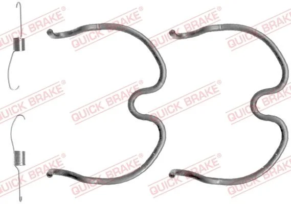 Accessory Kit, brake shoes QUICK BRAKE 105-0837