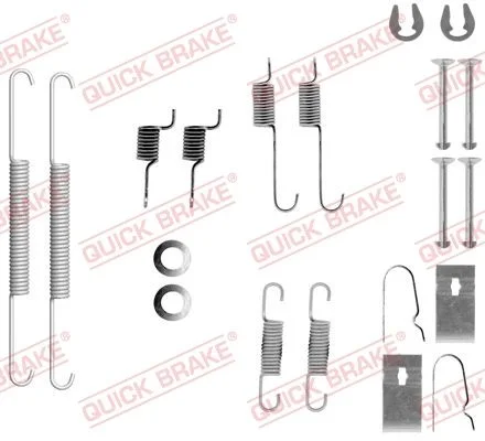 Sada príslušenstva, brzdové čeľuste QUICK BRAKE 105-0847