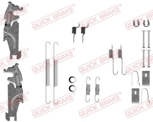 Sada príslušenstva, brzdové čeľuste QUICK BRAKE 105-0847S