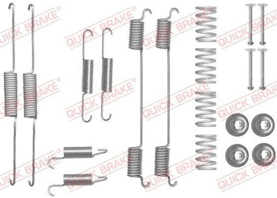 Sada príslušenstva, brzdové čeľuste QUICK BRAKE 105-0861