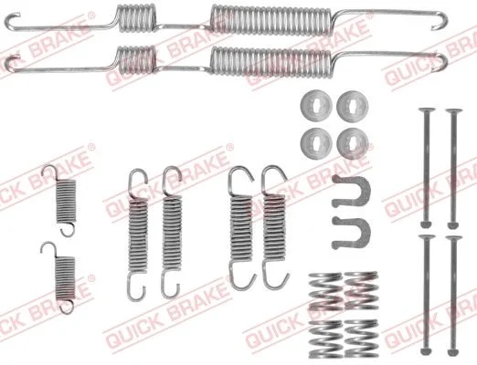 Accessory Kit, brake shoes QUICK BRAKE 105-0870X