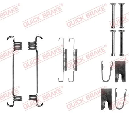 Accessory Kit, parking brake shoes QUICK BRAKE 105-0875