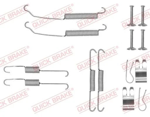 Sada príslušenstva, brzdové čeľuste QUICK BRAKE 105-0882