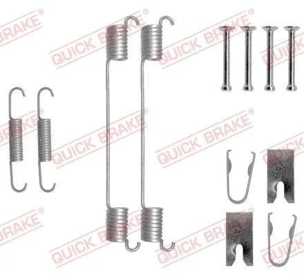 Priedų komplektas, stabdžių trinkelės QUICK BRAKE 105-0883