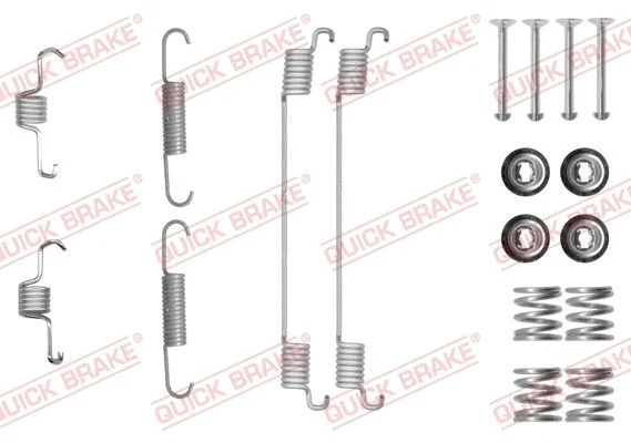 Sada príslušenstva, brzdové čeľuste QUICK BRAKE 105-0889