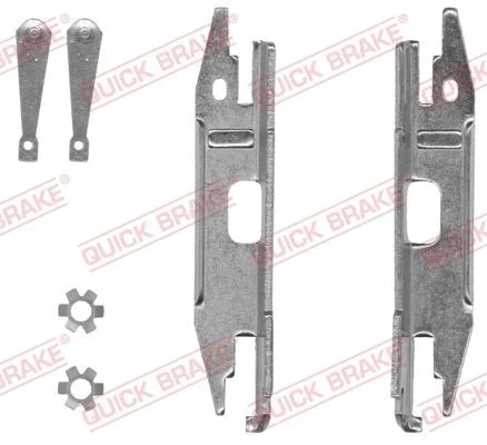 Reguliatorių komplektas, būgninis stabdys QUICK BRAKE 105 53 002