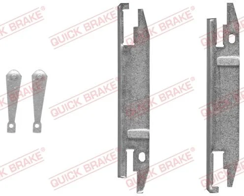 Reguliatorių komplektas, būgninis stabdys QUICK BRAKE 105 53 005