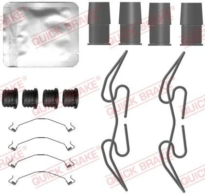 Accessory Kit, disc brake pad QUICK BRAKE 109-0134