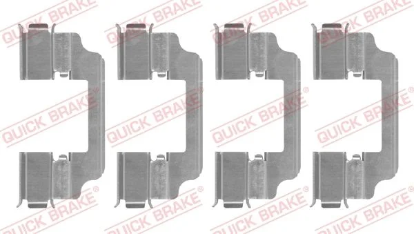 Accessory Kit, disc brake pad QUICK BRAKE 109-0154