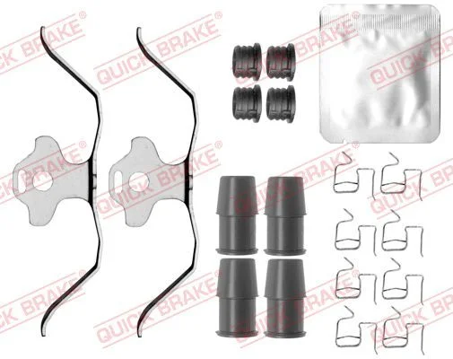Accessory Kit, disc brake pad QUICK BRAKE 109-0181