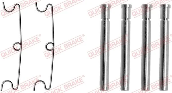 Priedų komplektas, diskinių stabdžių trinkelės QUICK BRAKE 109-1190