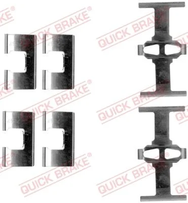 Priedų komplektas, diskinių stabdžių trinkelės QUICK BRAKE 109-1203