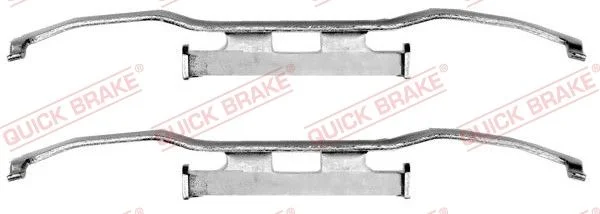 Priedų komplektas, diskinių stabdžių trinkelės QUICK BRAKE 109-1213