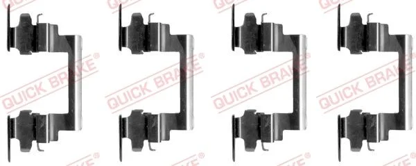 Priedų komplektas, diskinių stabdžių trinkelės QUICK BRAKE 109-1236