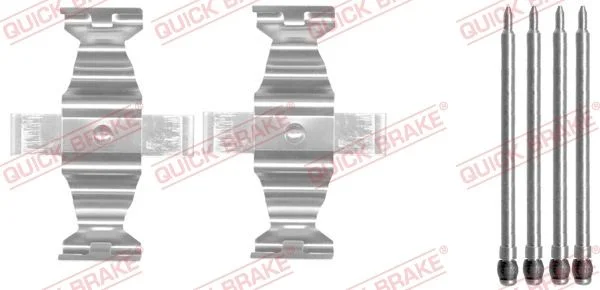 Priedų komplektas, diskinių stabdžių trinkelės QUICK BRAKE 109-1643