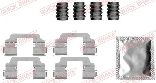 Priedų komplektas, diskinių stabdžių trinkelės QUICK BRAKE 109-1828