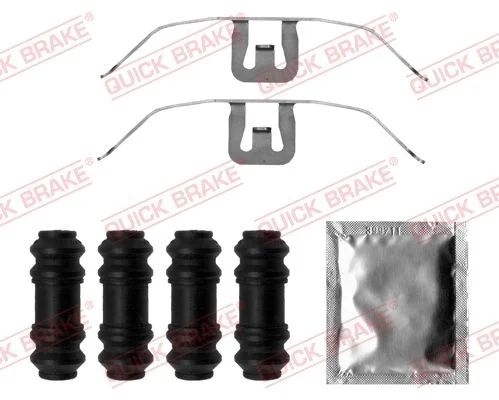 Priedų komplektas, diskinių stabdžių trinkelės QUICK BRAKE 109-1845