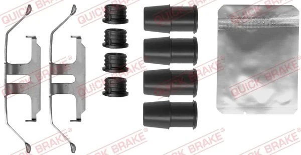 Priedų komplektas, diskinių stabdžių trinkelės QUICK BRAKE 109-1884