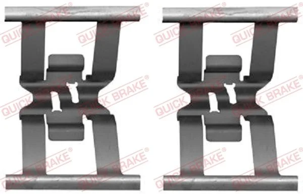 Priedų komplektas, diskinių stabdžių trinkelės QUICK BRAKE 109-1898