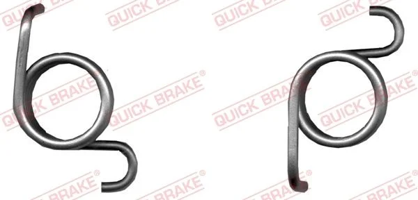 Sada na opravu, páka parkovacej brzdy (brzdový strmeň) QUICK BRAKE 113-0514