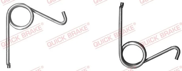 Sada na opravu, páka parkovacej brzdy (brzdový strmeň) QUICK BRAKE 113-0522
