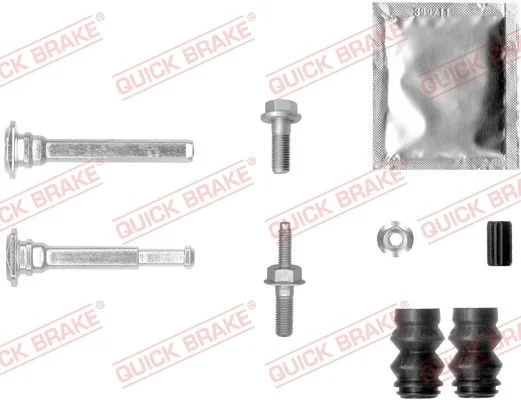 Sada vodiacich puzdier, brzdový strmeň QUICK BRAKE 113-1414X